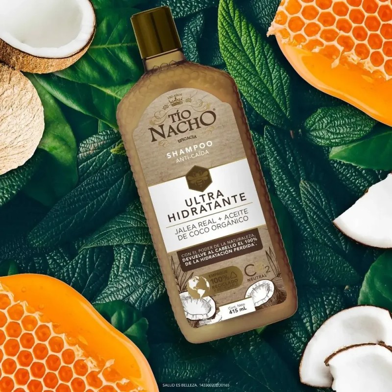 Shampoo Tío Nacho Ultra Hidratante X 415 Ml