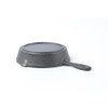 HAWOK Cast Iron Mini Skillet DIA.3.9 inch Black……