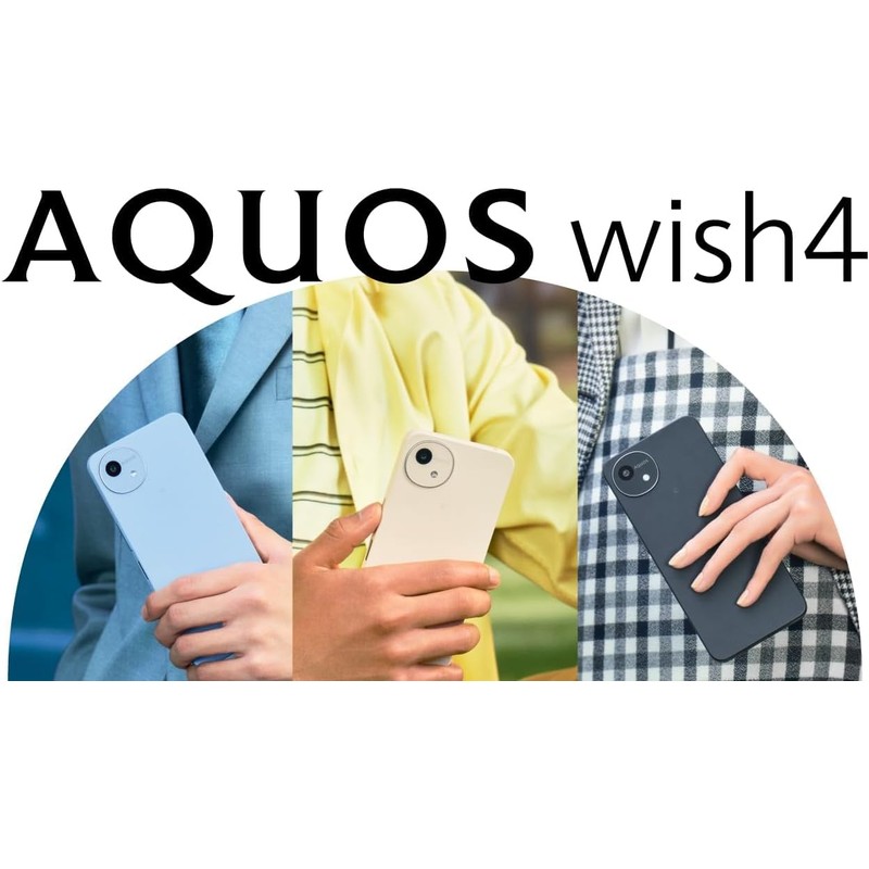 Sim-Free AQUOS wish4 SH-52E White docomo Model SIM-Free