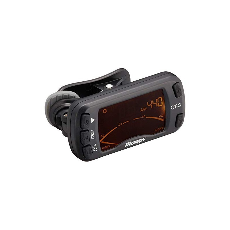 Morris CT-3 Clip Tuner with Metronome Function
