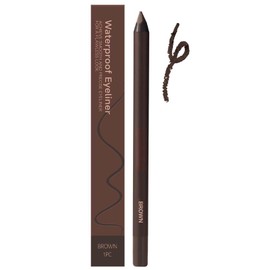 Waterproof Eyeliner in Classic Brown – Smudge-Proof & Long-Lasting, Smooth Precise Application, Rich Color Payoff, Versatile for All Occasions, Sharpenable for Custom Lines (Classic Brown)