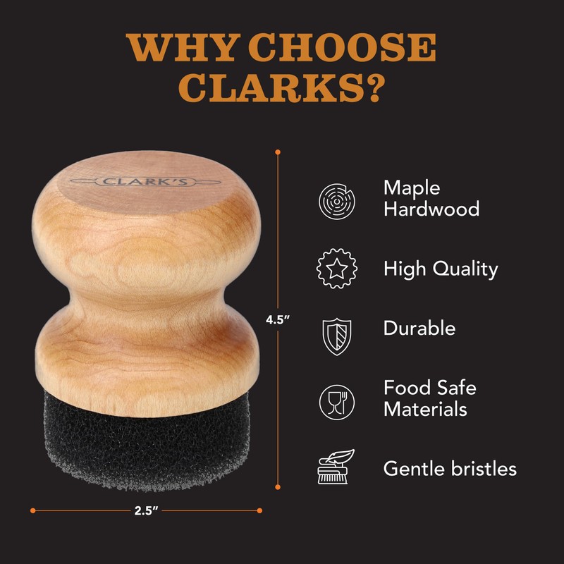 CLARK'S Food Grade Mineral Oil & Wax Applicator for Round