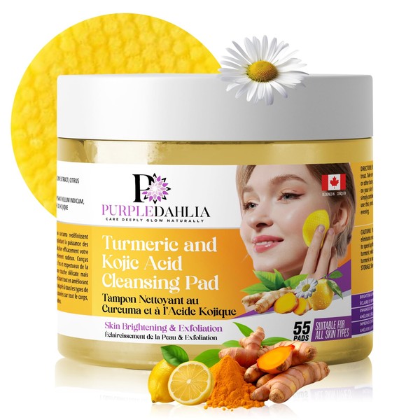 Turmeric & Kojic Acid Cleansing Pads for Face and Body