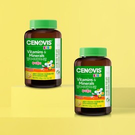 Cenobis Galleria Kids Multivitamin Mineral Gummy Apple Flavor 60 Gummies, 2 x 60 Days Supply / 갤러리아 키즈 멀티비타민 미네랄 구미젤리 사과맛 60구미 2개 60일분