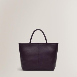 RADLEY London Brompton Brompton Crescent Women's Small Grained Leather Ziptop Top Handle Handbag, Imperial