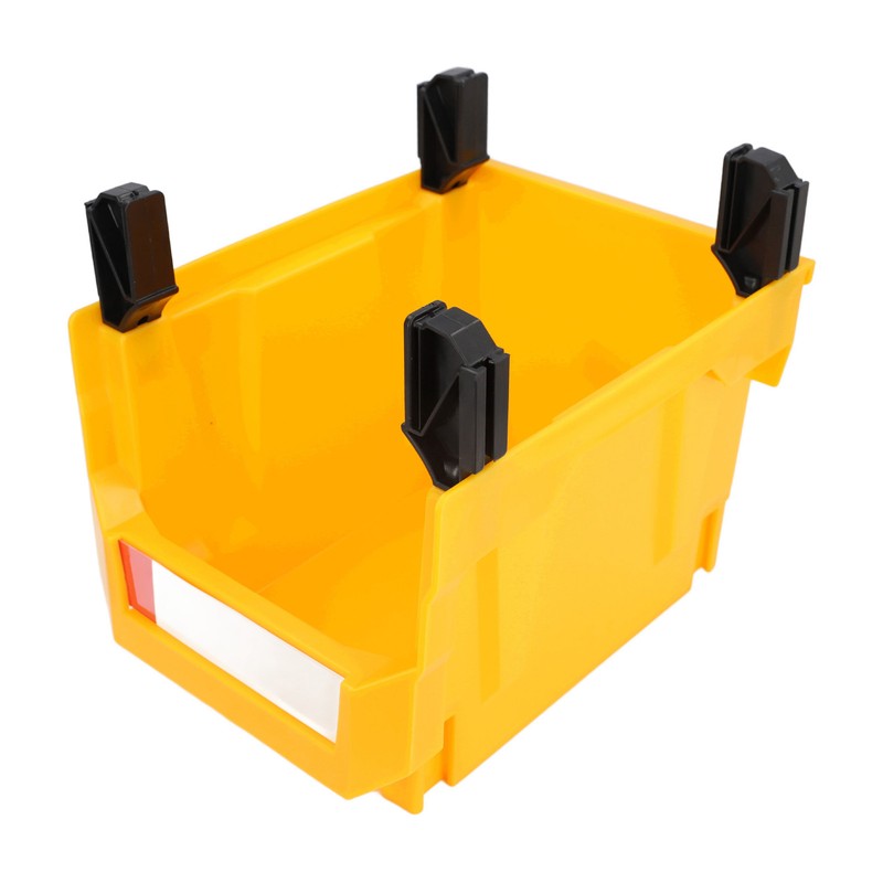 Garage Organizer Bin 377x213x178mm Thickened Slant Mouth Vertical and Back