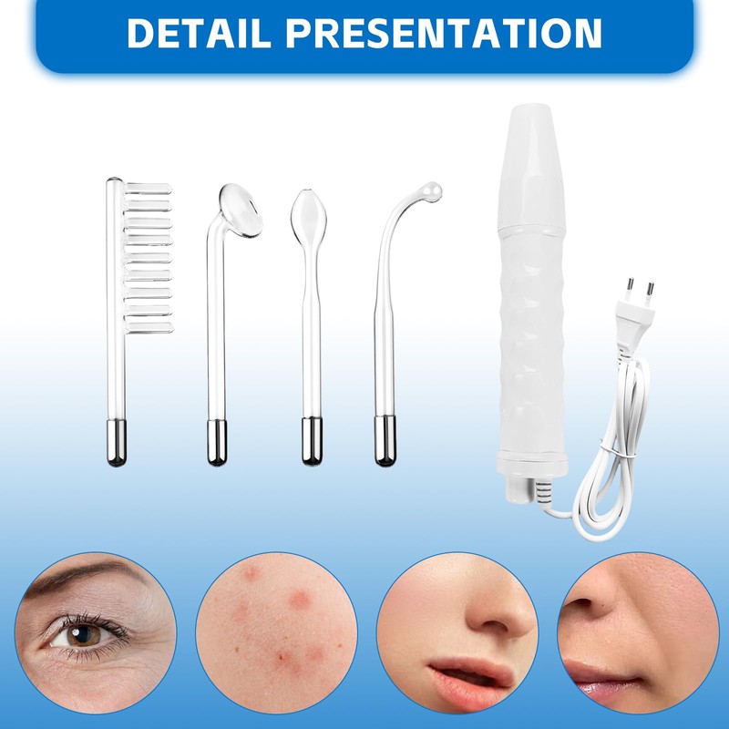 High Frequency Stick Face with 4 Probes, High Frequency Bar,