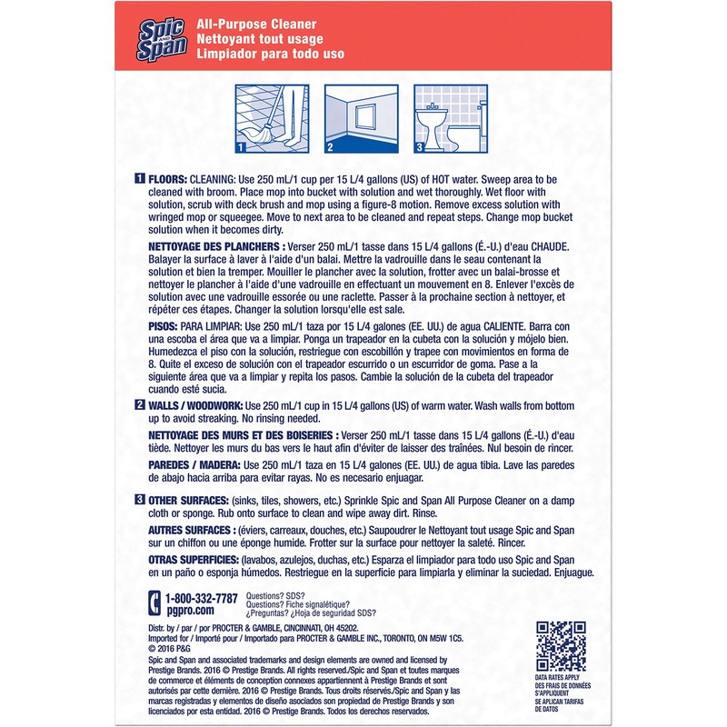 Spic and Span All-Purpose Cleaner, orange
