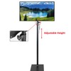 bimiti TV Stand with Mount 360 Degree Swivel TV Floor