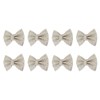 8pcs Bow Shoe Clips Detachable Bowknot Shoe Buckle Decorative Removable