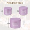 Set of 3 Round Gift Box Flower Box with Foil