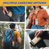 VULKIT Cartera para llaves impermeable con cordón para hombres y