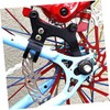 HONMEET 2pcs Adjustable Bike Disc Brake Bracket Adapters Small Bike