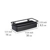 WENKO Molinella Wall Shelf Bathroom Shelf with Deep Basket for