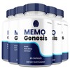 Memo Genesis Supplement Pills, All Natural Brain and Cognitive Clarity