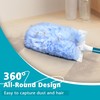 NEWE Duster Refills 20 PCS with Handle Compatible with Swiffer,