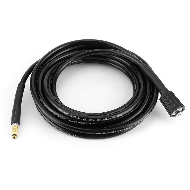 40MPa/5800PSI Auto Washer Hose High Pressure Water Cleaning Rubber Pipe