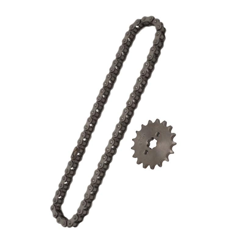 428 17T 17mm Sprocket 428 Drive Chain 60 Links Kit