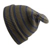 CLAPE Unisex Leather Patch Beanie Knitted Hat Soft Warm Beanie