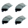 Quinton Hazell Brake Pad Set - 4 OEM Quality Direct Fit Replacement Brake Pads for Single Axle - Front - BP1779