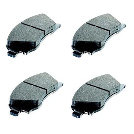 Quinton Hazell Brake Pad Set - 4 OEM Quality Direct Fit Replacement Brake Pads for Single Axle - Front - BP1779