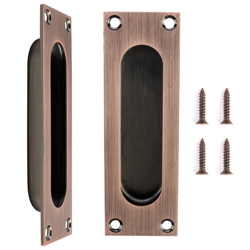 MSMXCS Bronze Brass Flush Mount Pull Handle – FB90 Rectangular