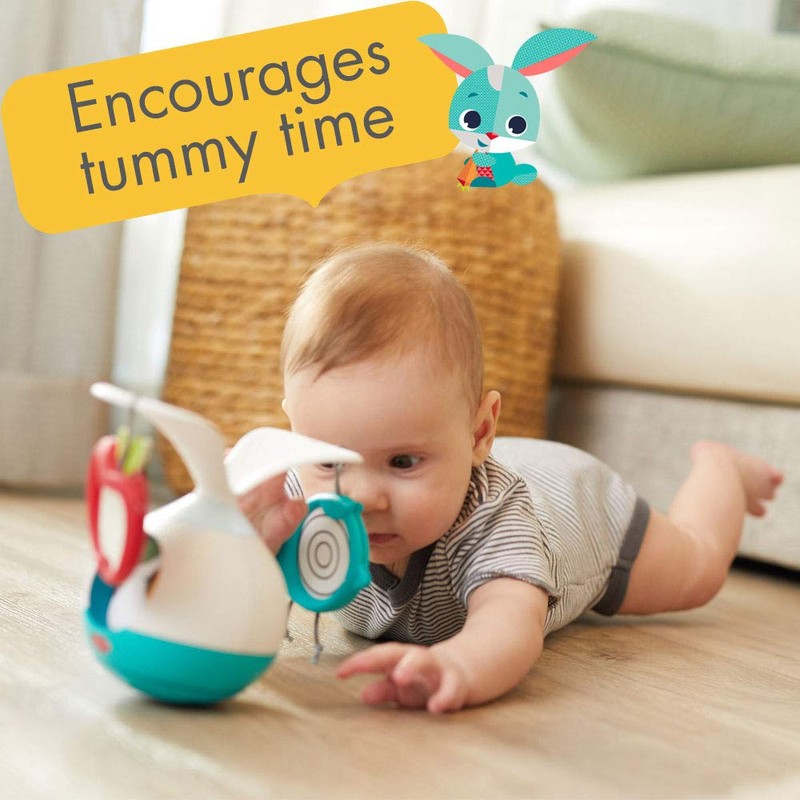 Tiny Love Tummy Time Mobile Entertainer, Toy with Music and
