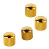 4Pcs Guitar Knob Metal Volume Tone Dome Control Knob Musical