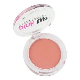 Pink Up, Rubor En Polvo, Larga Duración, Alta Pigmentación Color del rubor Mauve