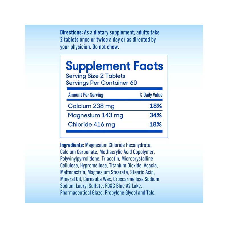 Slow-Mag Tablets with Calcium 71.5 mg - 60 Tablets