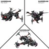 SNAP SHIPS — KOMPLEX Hammerjaw K.L.A.W. Gunship — Building Toy