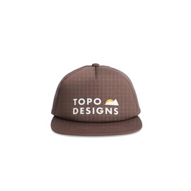 Topo Designs Foam Trucker Hat - Mountain Waves Desert Palm One Size