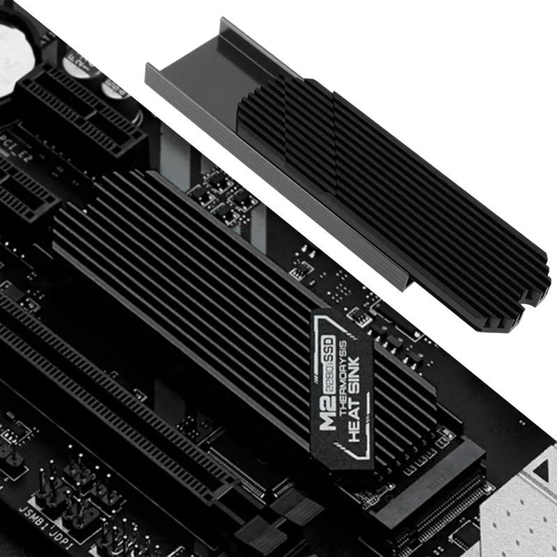YINETTECH M.2 2280 SSD NVME Heatsink Cooler Kit Single Double