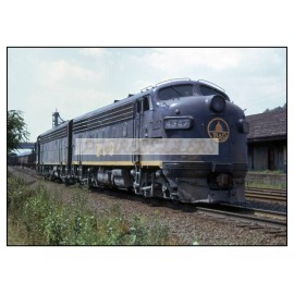 Baltimore & Ohio B & O 8.5x11" Vintage Photograph Train Engine Locomotive Photo