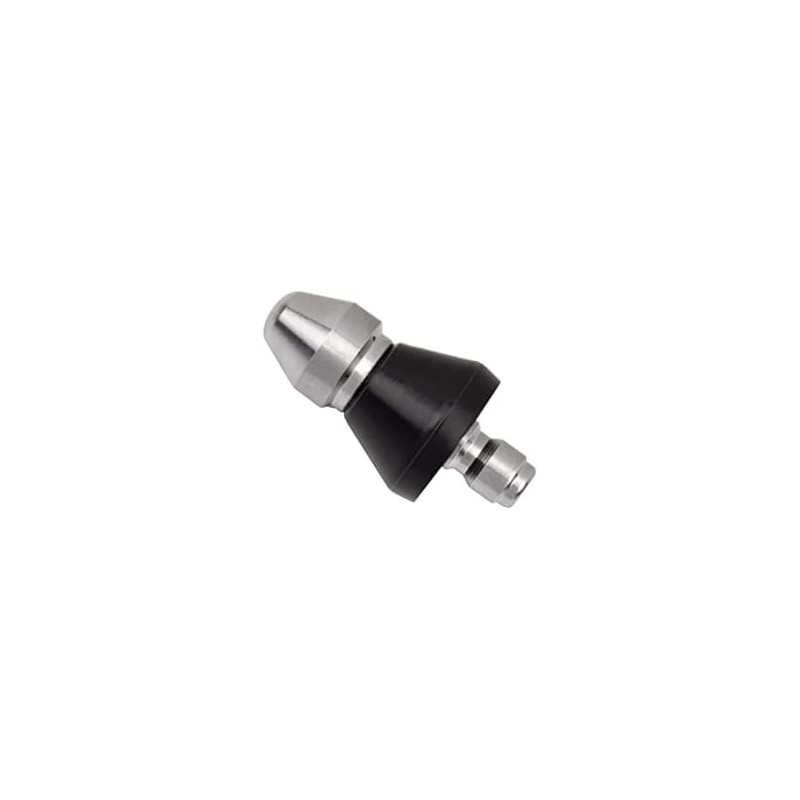 Sewer Cleaning Tool High-pressure Nozzle,Pressure Washer Sewer Jetter Nozzle,1/4'' 6
