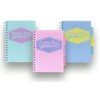 Pukka Blue A5 Project Book Wirebound Pastel Colour