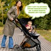 Stroller Mirror, Stroller Accessories Easily Attaches to Most Strollers for