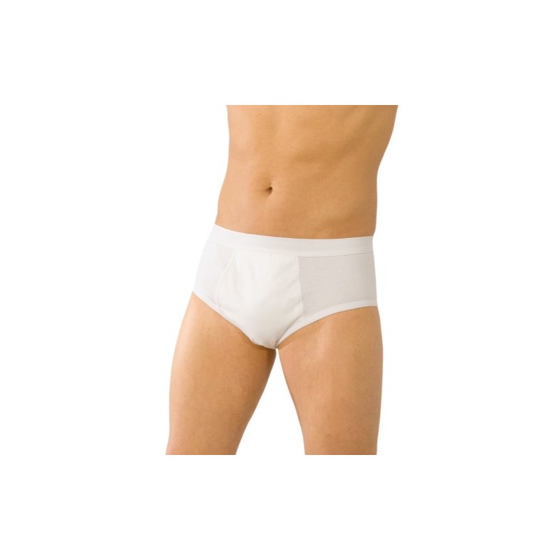 Punkt. Men's Incontinence Briefs (Pack of 4), White