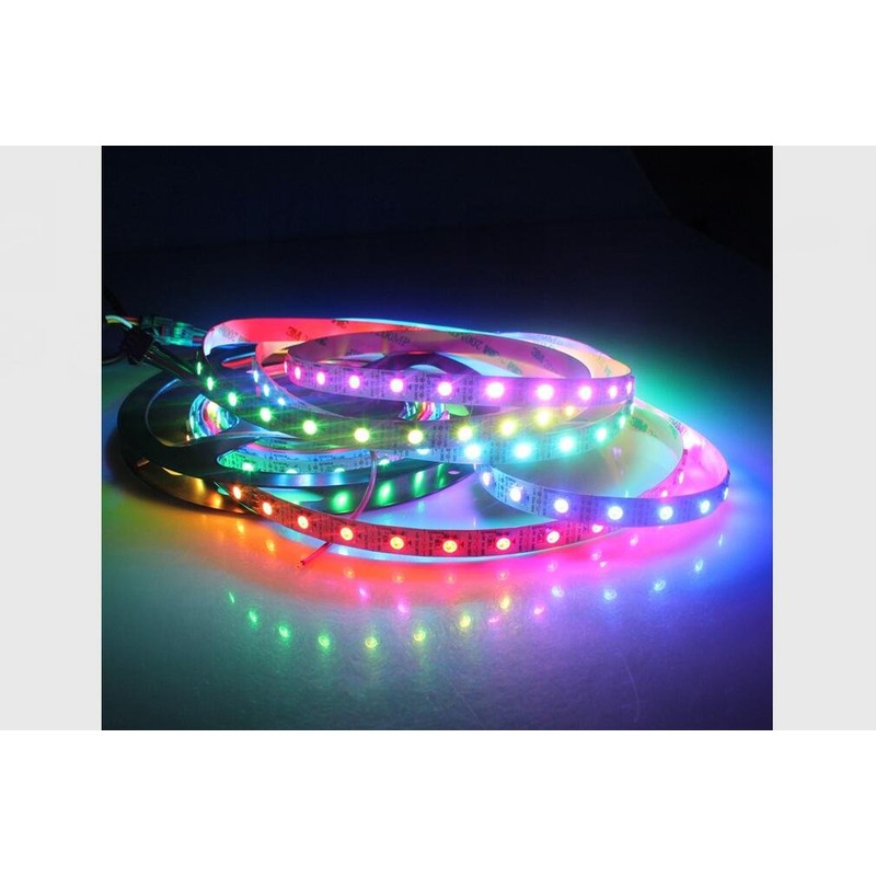 Rogndash 16.4ft WS2812B Individually Addressable LED Strip 5m 300 LED