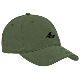 Koloa Surf Company Company Wave Unstructured Dad Hat (Olive/Black)