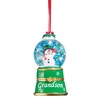 Collections Etc Children and Grandchildren Snow Globe Trinket Ornaments