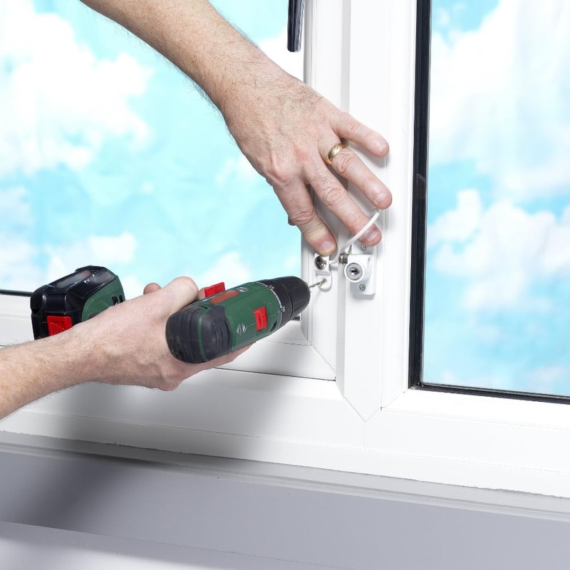 Cardea Solutions Essential Child Safety Cable Window Opening Restrictor Lock