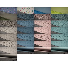 Fabrics-City 2M Soft Melange Cotton Fleece Fabric Fleece Cotton Doubleface Spandex Sold by the Metre 4689 (Dog Salmon Melange)