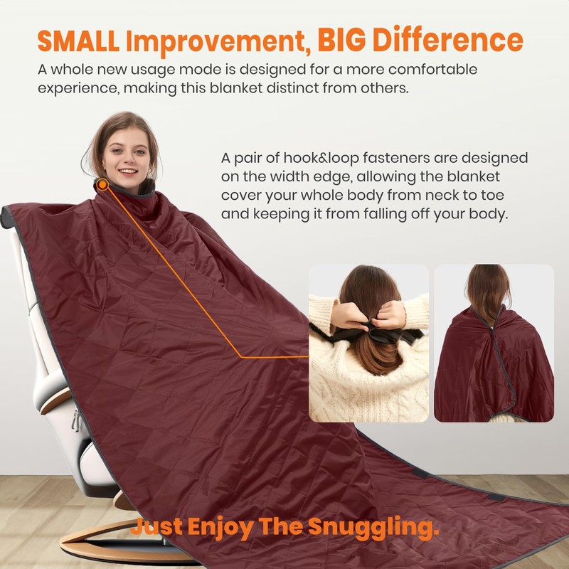 4-in-1 Large Outdoor Blanket - Waterproof & Windproof Thickened Warm