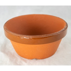 Japanese Tokoname Bonsai Training Pot, Cactus & Succulent Planter with Mesh - 4.25" to 7.25" (4.25"x 4.25"x 2")
