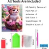 ARTMYRUI Cat Diamond Painting Kits for Adults,DIY Animal Diamond Art