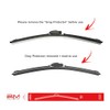 Front Wiper Blades For MERCURY Mariner 2008-2011 20" 20" Premium