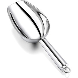Joyfair Ice Scoop, Stainless Steel Weighing Scoop, Flour Scoop, Food Scoop, Bag Scoop, Filling Scoop for Kitchen/Bar/Buffet/Party/Garden, Versatile, Rustproof & Dishwasher Safe - 148 ml