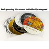 Selection of Colorfully Printed Wine Disc Pourer Bundles that will