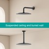 AULEEND All Metal Rain Shower Head - Heavy Duty Stainless